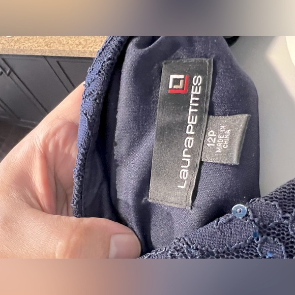 SOLD. Beautiful evening gown for mother of the bride, Laura petite. - Picture 5 of 5